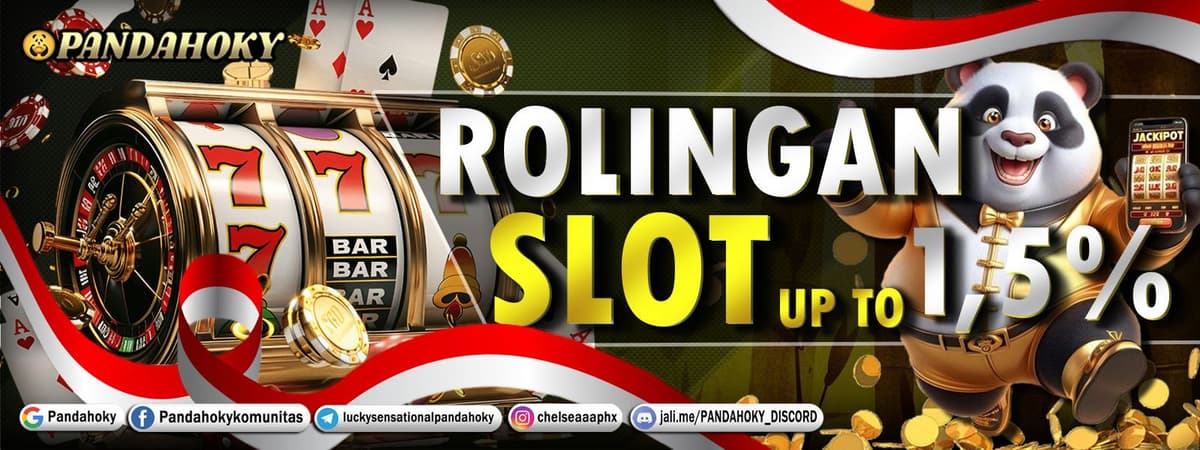 BONUS ROLLINGAN SLOT UP TO 1.5% Banner