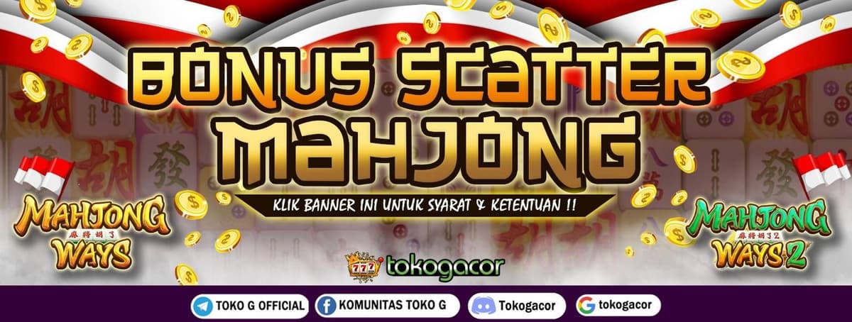 BONUS SCATTER MAHJONG Banner
