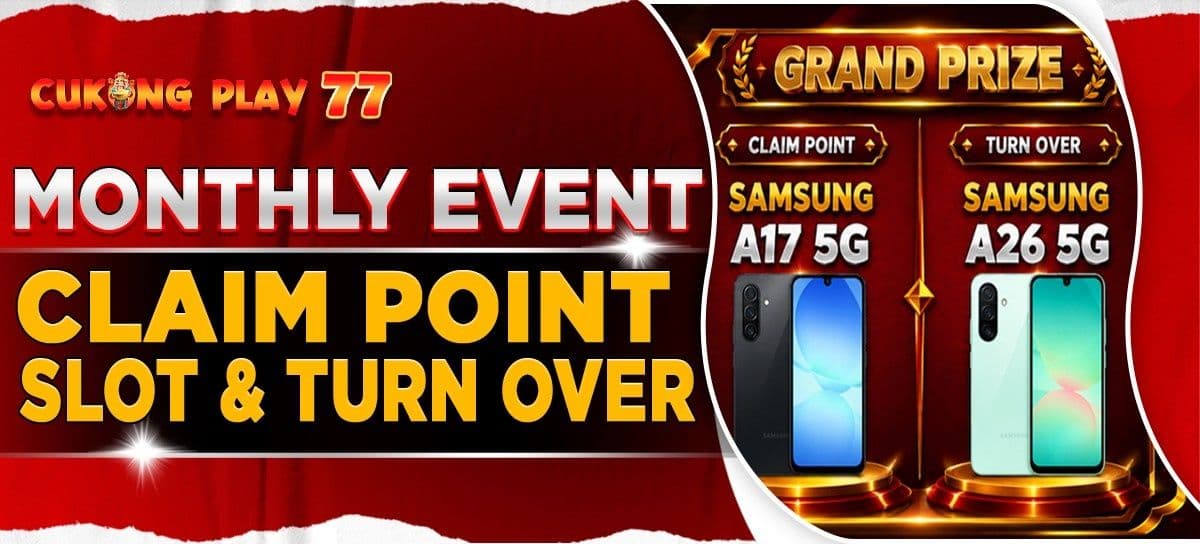 Promo MONTHLY EVENT SPECIAL CUKONGPLAY77