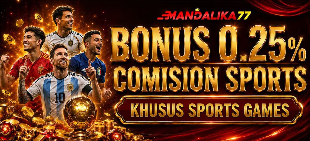 Promo KOMISI SPORTS 0.25%