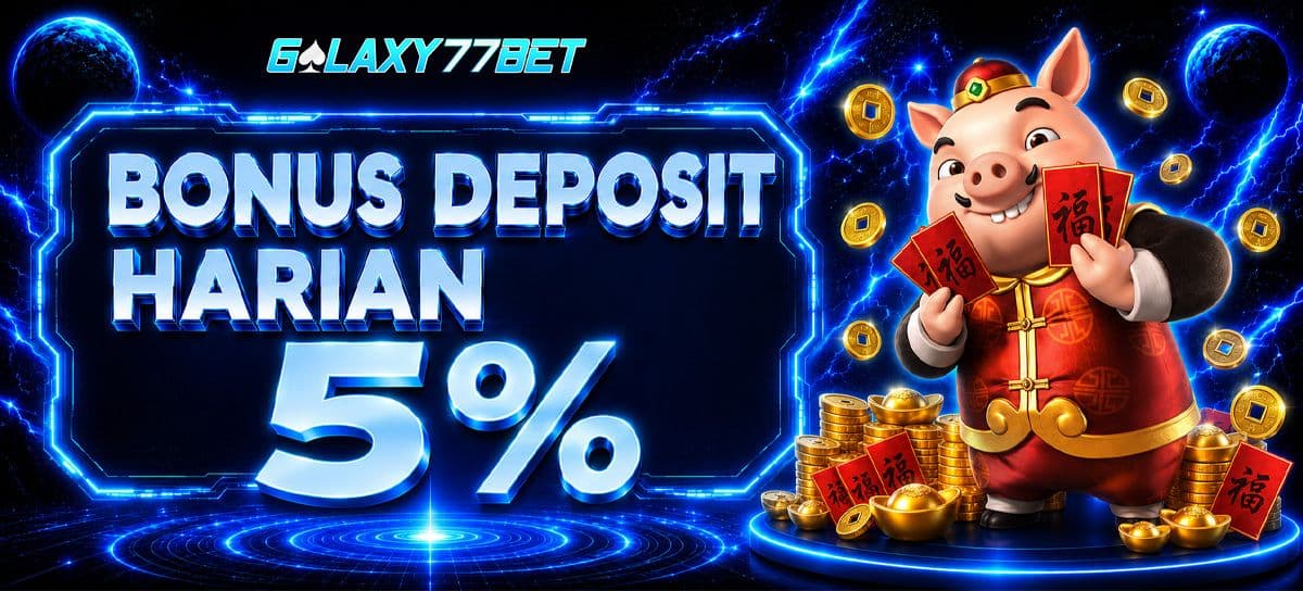 Promo BONUS DEPO HARIAN SLOT 5%