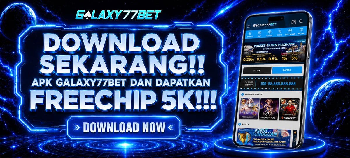 Promo APLIKASI GALAXY77BET !!