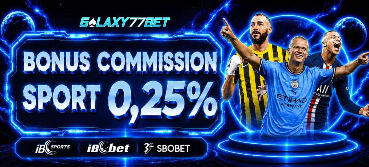 Promo KOMISI SPORTS 0.25%