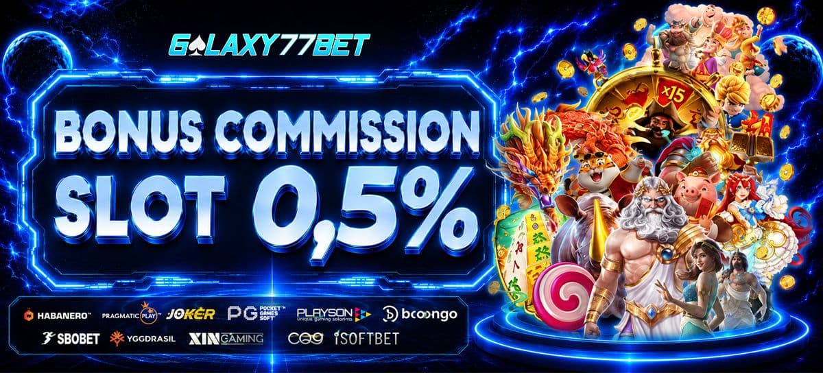 Promo KOMISI SLOT 0.5%