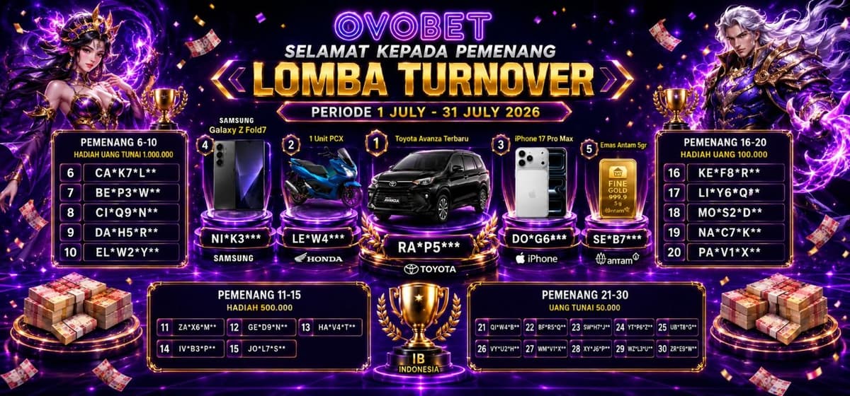 MAXWIN TERBESAR OVOBET Banner