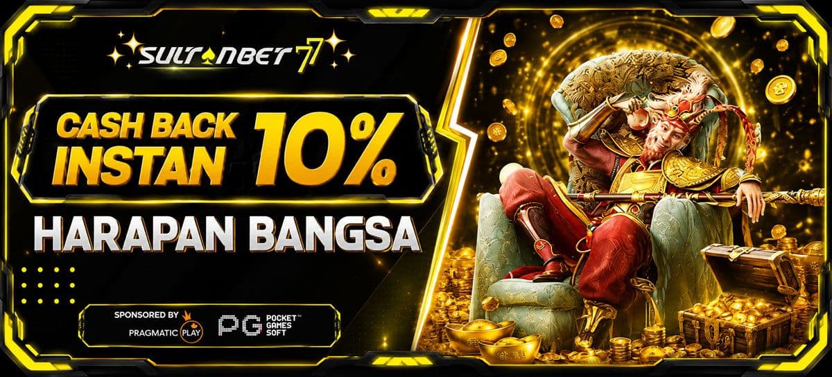 Promo INSTAN CASH BACK 10%