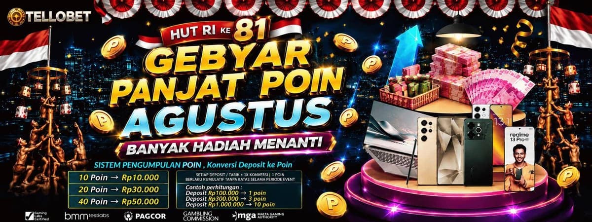 Promo GEBYAR PANJAT POIN AGUSTUS