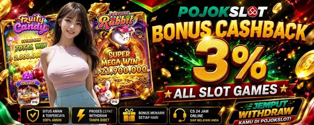 BONUS CASHBACK 3%