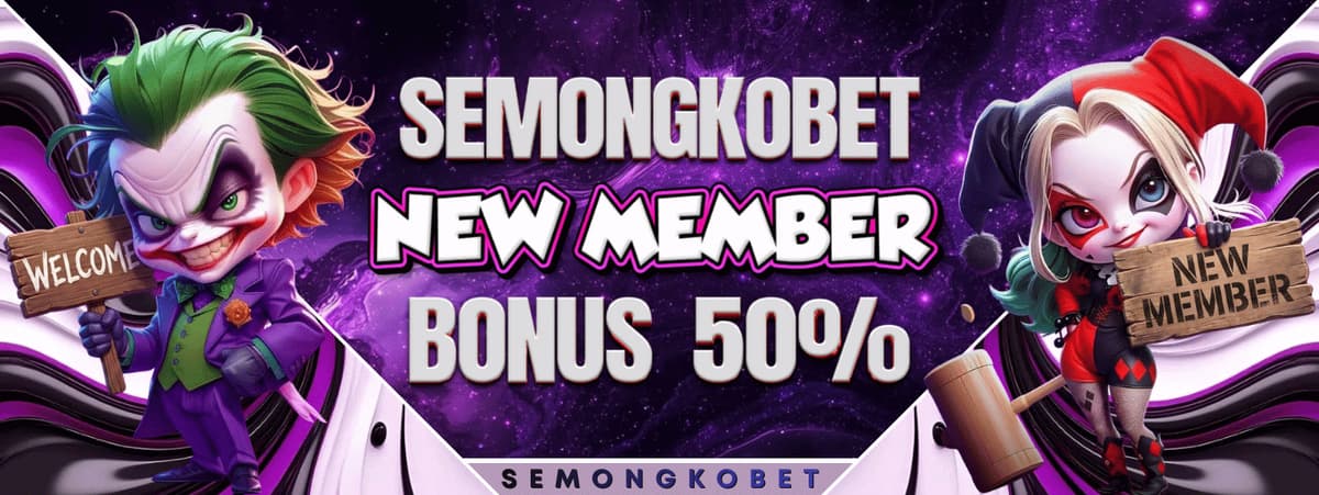 Promo WELCOME BONUS 50% Khusus New Member