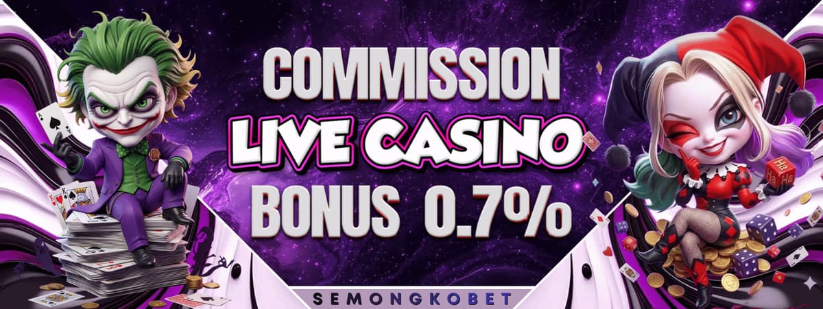 Promo Bonus Rollingan Live Casino 0.7%