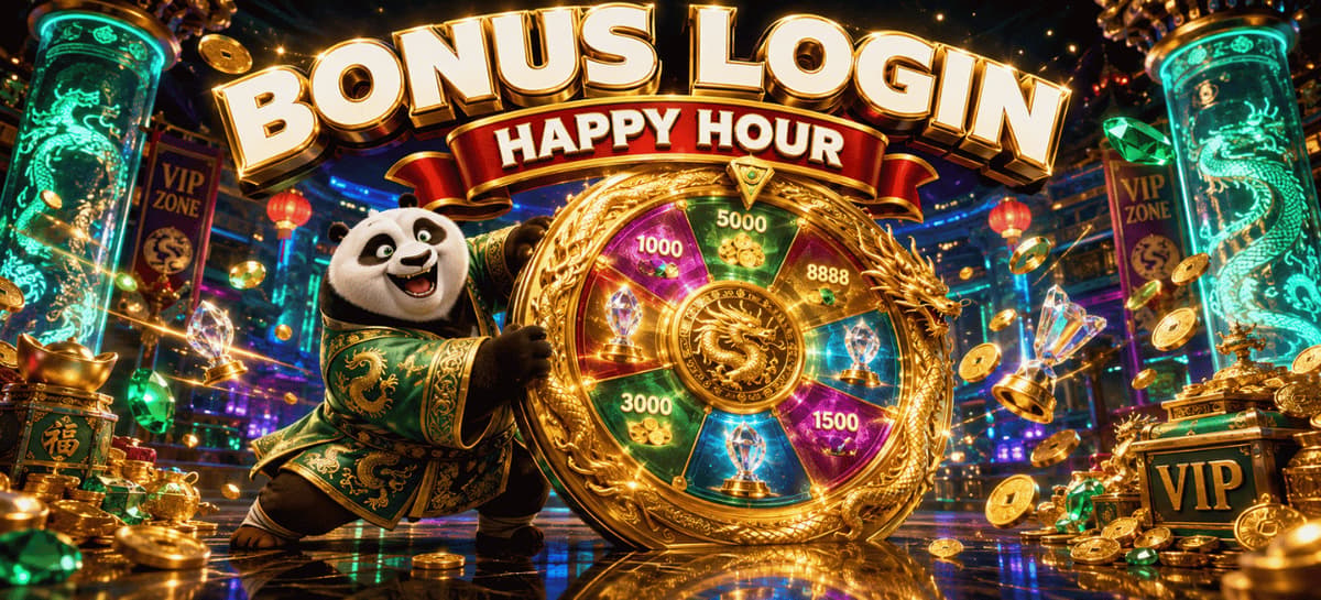 Promo BONUS LOGIN HAPPY HOUR