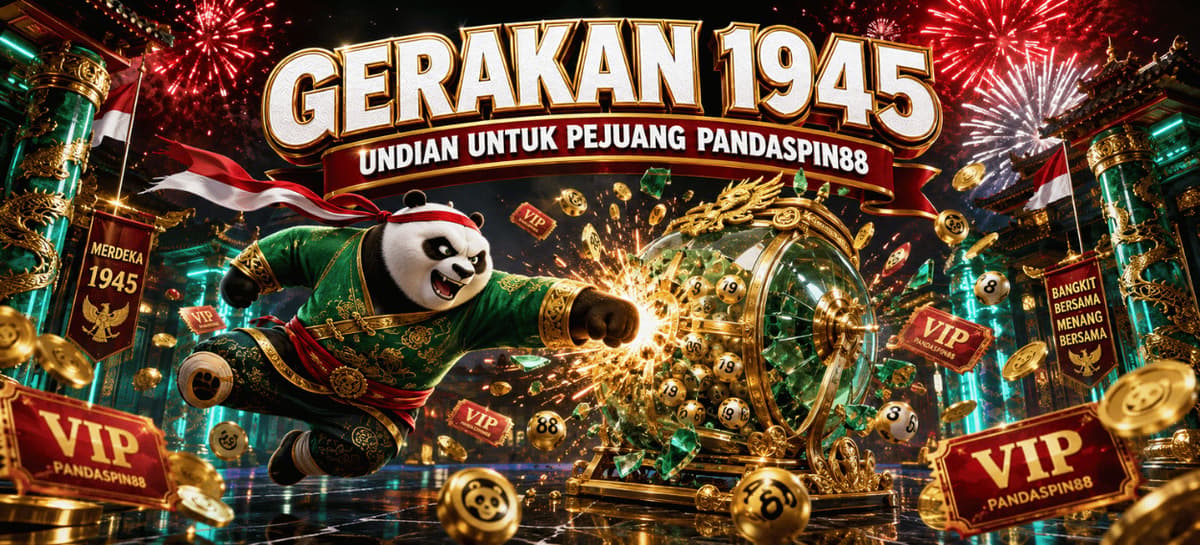 Promo GERAKAN 1945: UNDIAN UNTUK PEJUANG PANDASPIN88