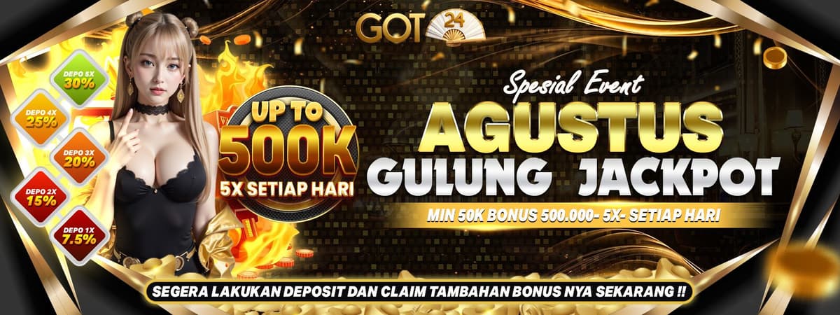 AGUSTUS JACKPOT Banner