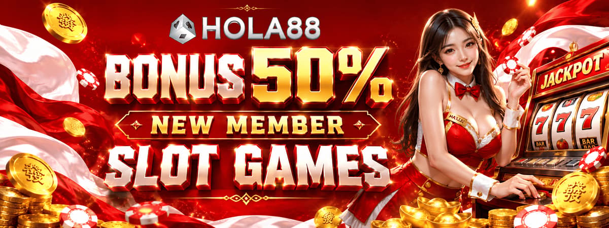 Bonus New Member 50% Banner