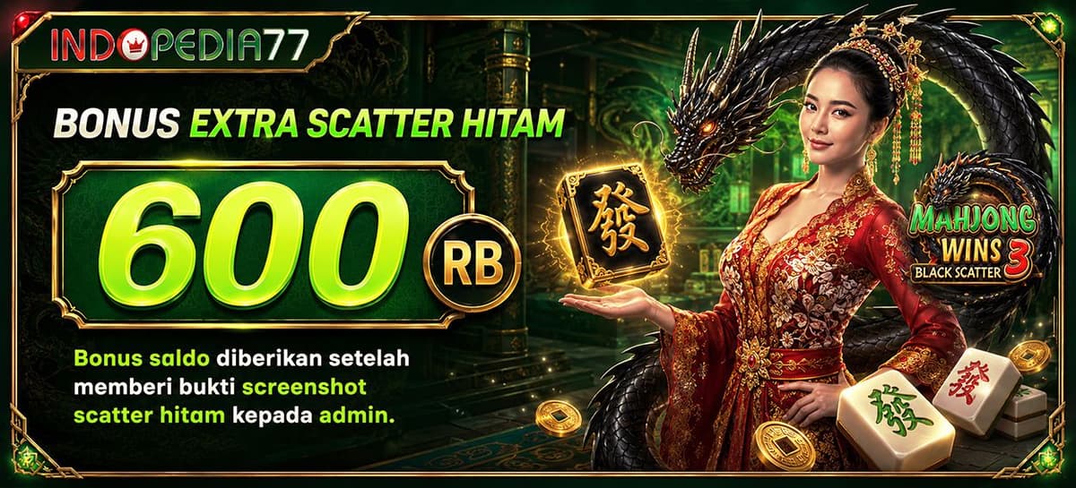 Promo BONUS BLACK SCATTER