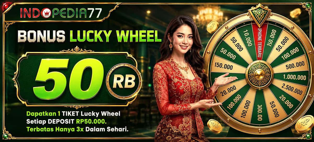 Promo Lucky Wheel Indopedia77