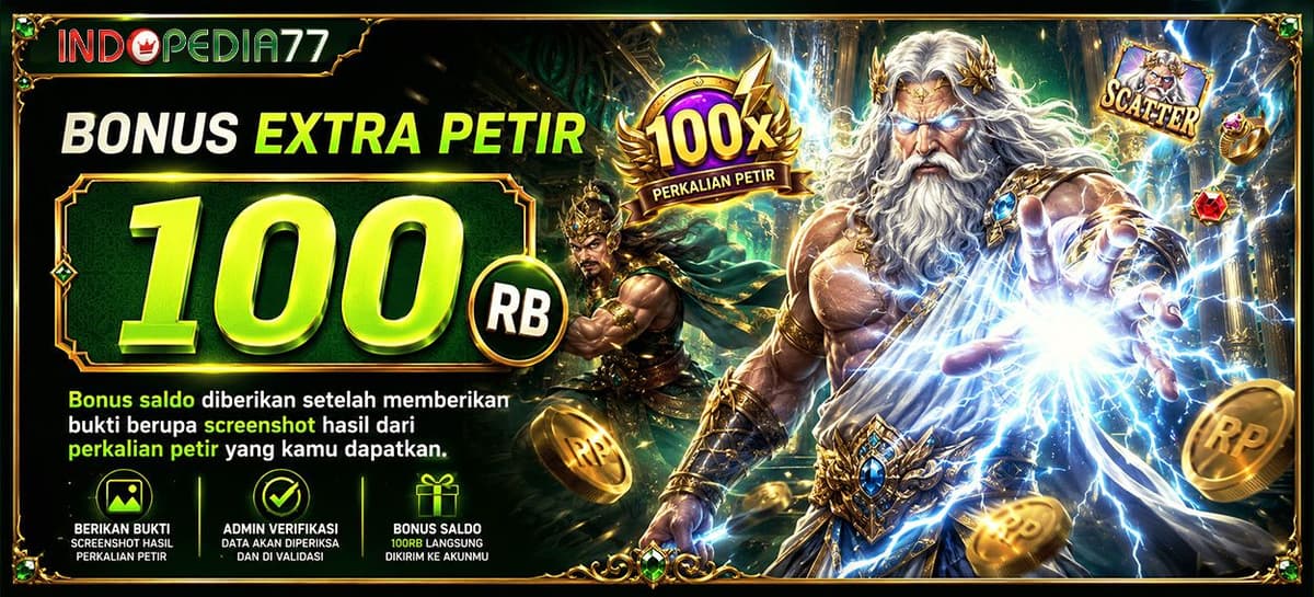Promo EXTRA BONUS CLAIM PETIR