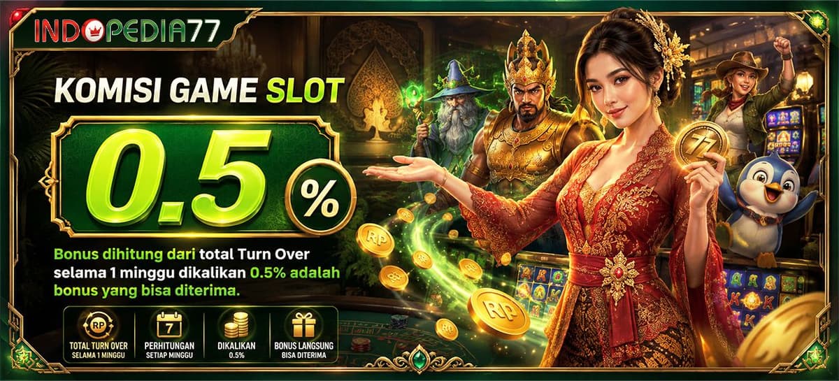 Promo KOMISI SLOT 0.5%