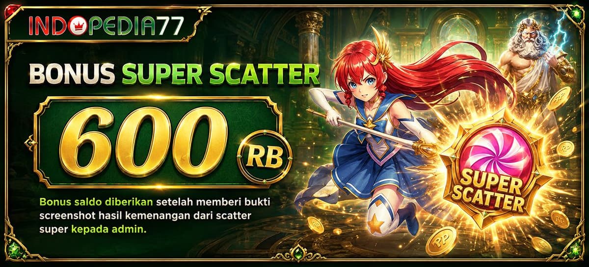 Promo BONUS SCATTER PRAGMATIC PLAY