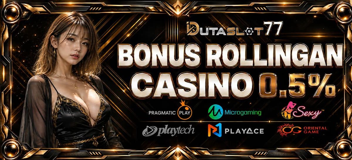 Promo KOMISI CASINO 0.5%