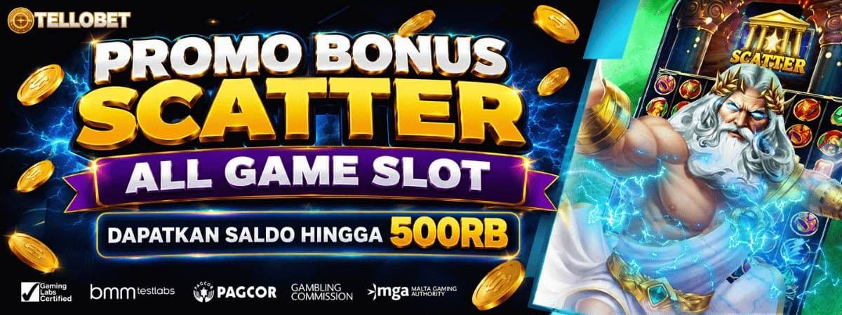 Promo PROMO BONUS SCATTER ALL GAME SLOT