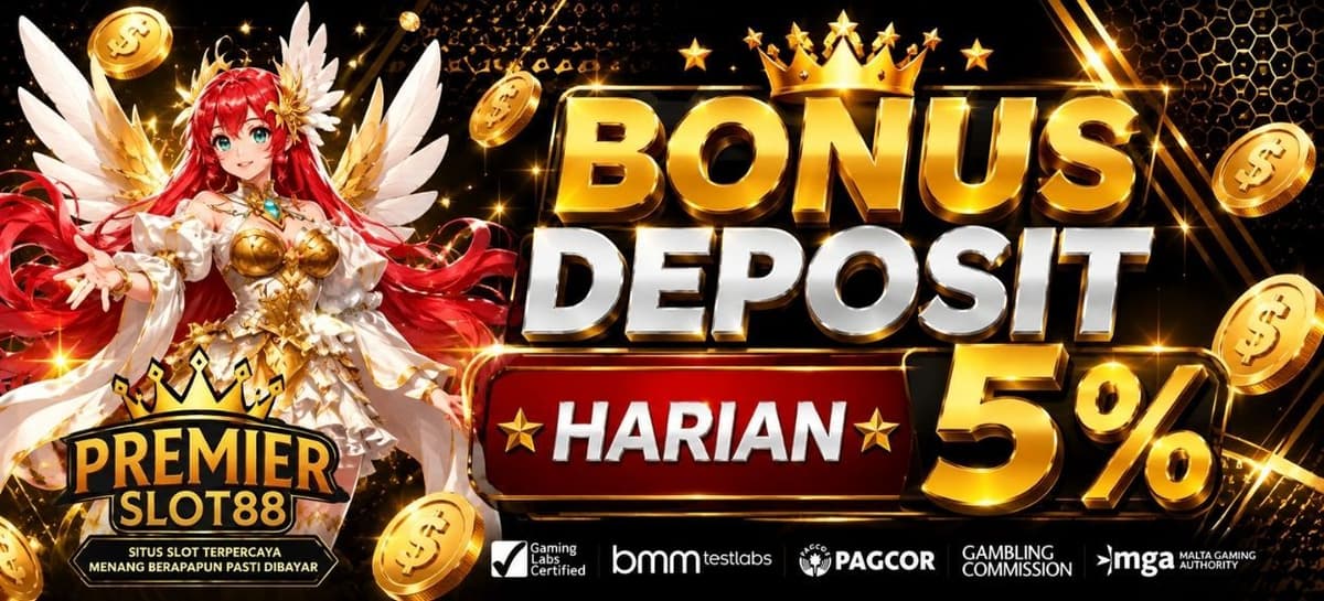 BONUS DEPOSIT HARIAN 5%