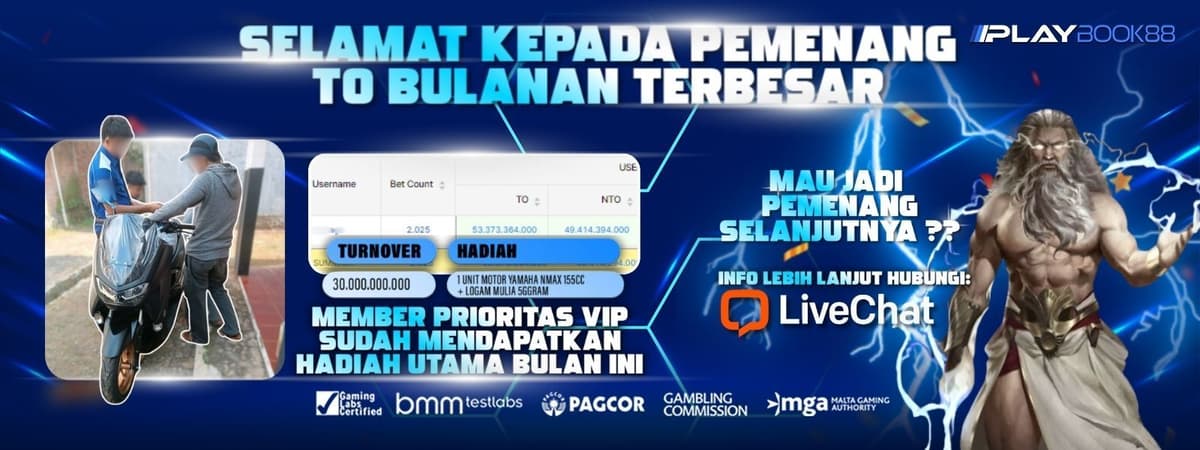 PEMENANG TO BULANAN TERBESAR Banner