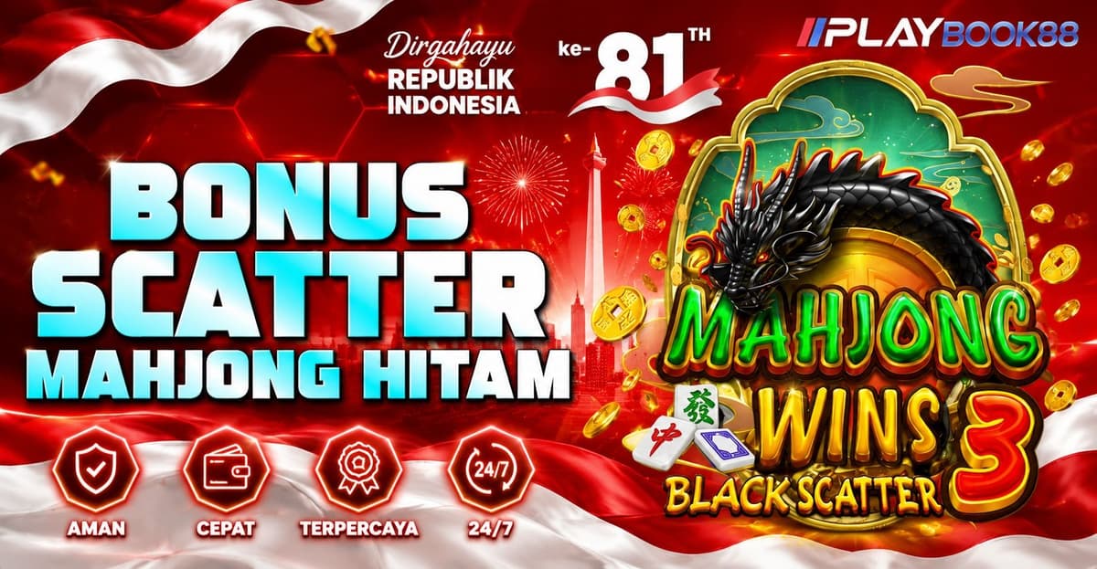 Promo BONUS SCATTER MAHJONG HITAM