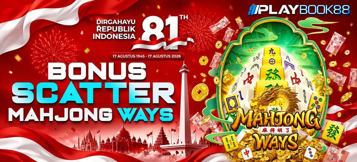 Promo EVENT SCATTER MAHJONG WAYS 1 & 2 PLAYBOOK88