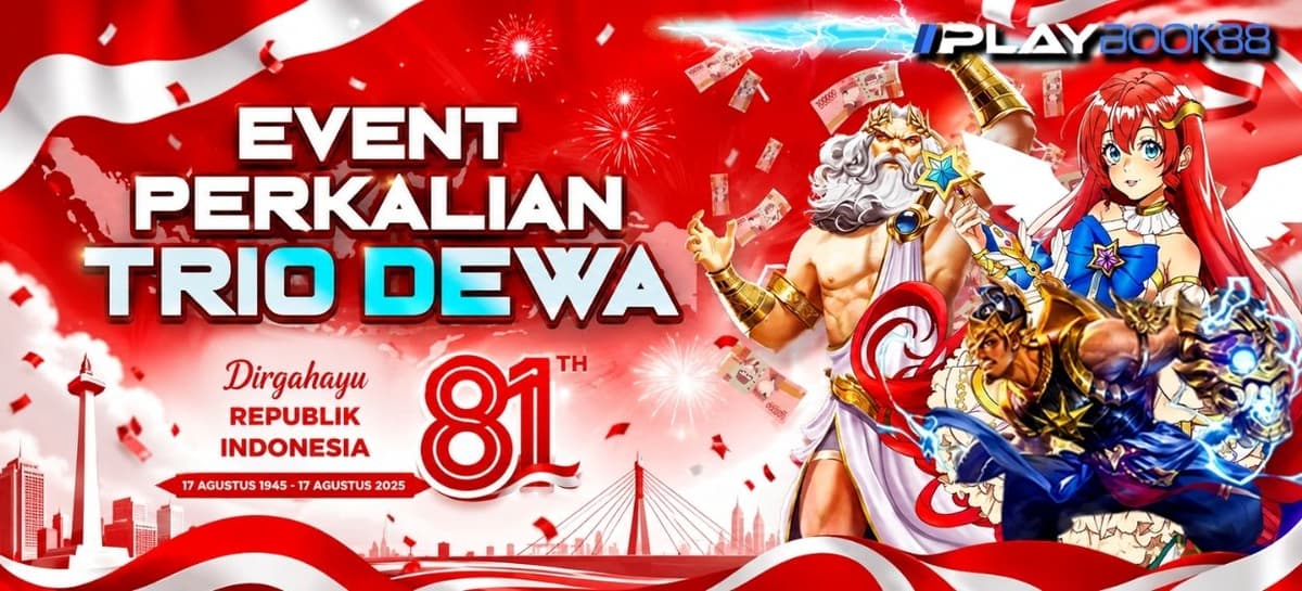 Promo EVENT TANGKAP PETIR ZEUS X INCESS X GATOT PLAYBOOK88
