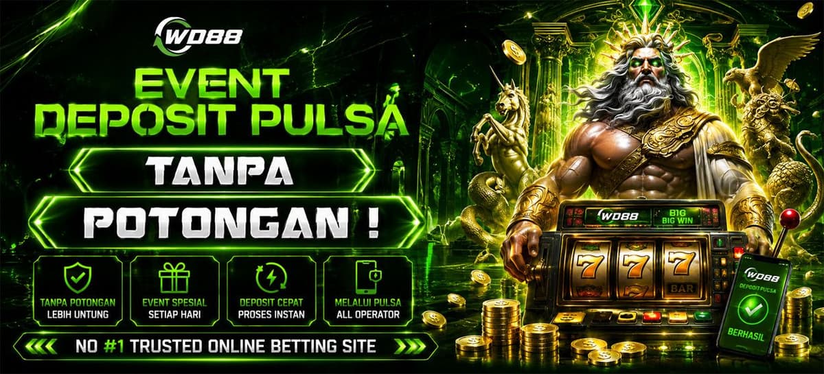 Promo DEPOSIT PULSA TANPA POTONGAN