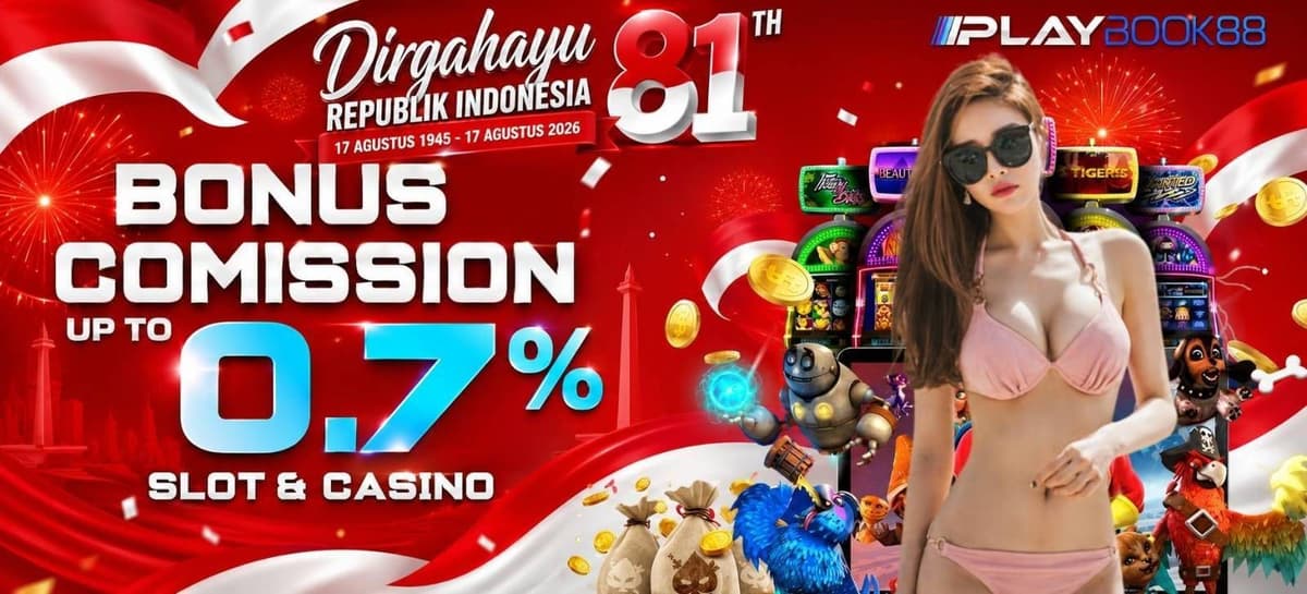 Promo Bonus Commission Live Casino & Slot Up To 0.7%