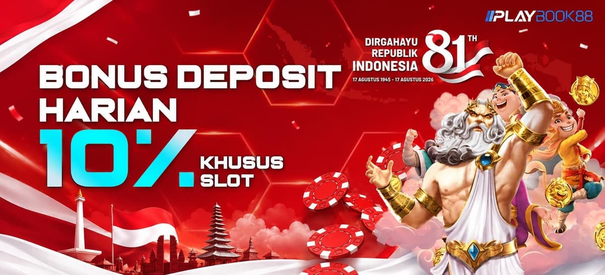 Promo BONUS DEPOSIT HARIAN 10% SLOT