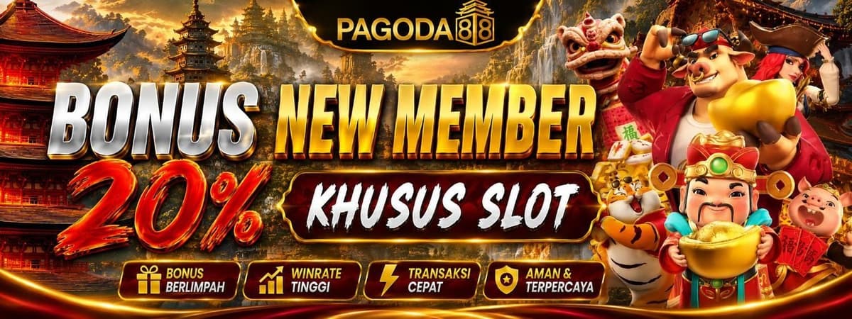 Promo PROMO BONUS NEW MEMBER 20% KHUSUS SLOT