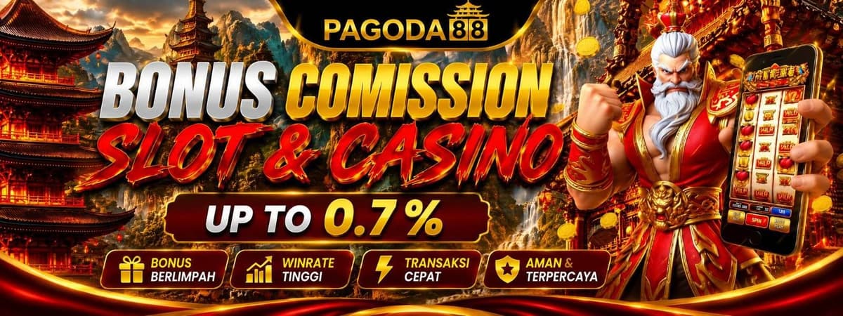 Promo Bonus Commission Live Casino & Slot Up To 0.7%