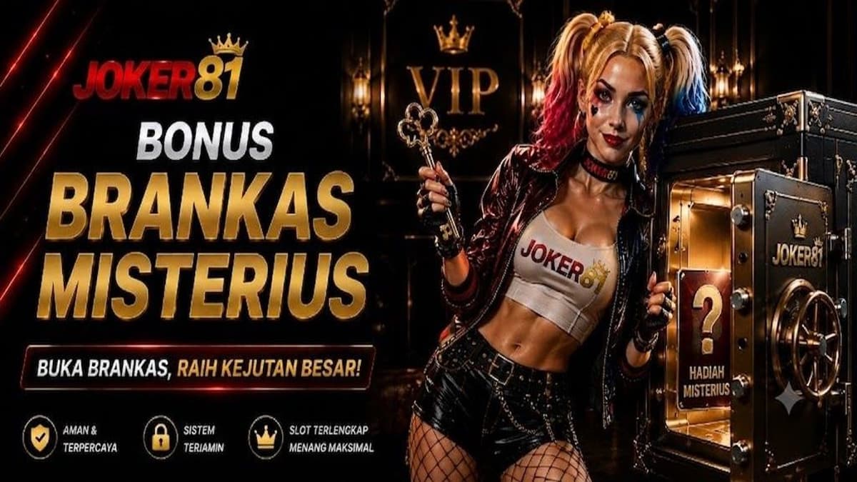 Promo Enigma Vault / Brankas Misteri JOKER81