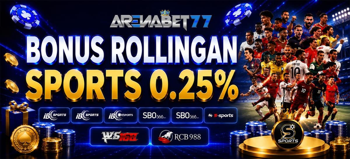 Promo KOMISI SPORTS 0.25%