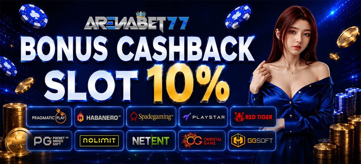 Promo BONUS CASHBACK SLOT 10% 