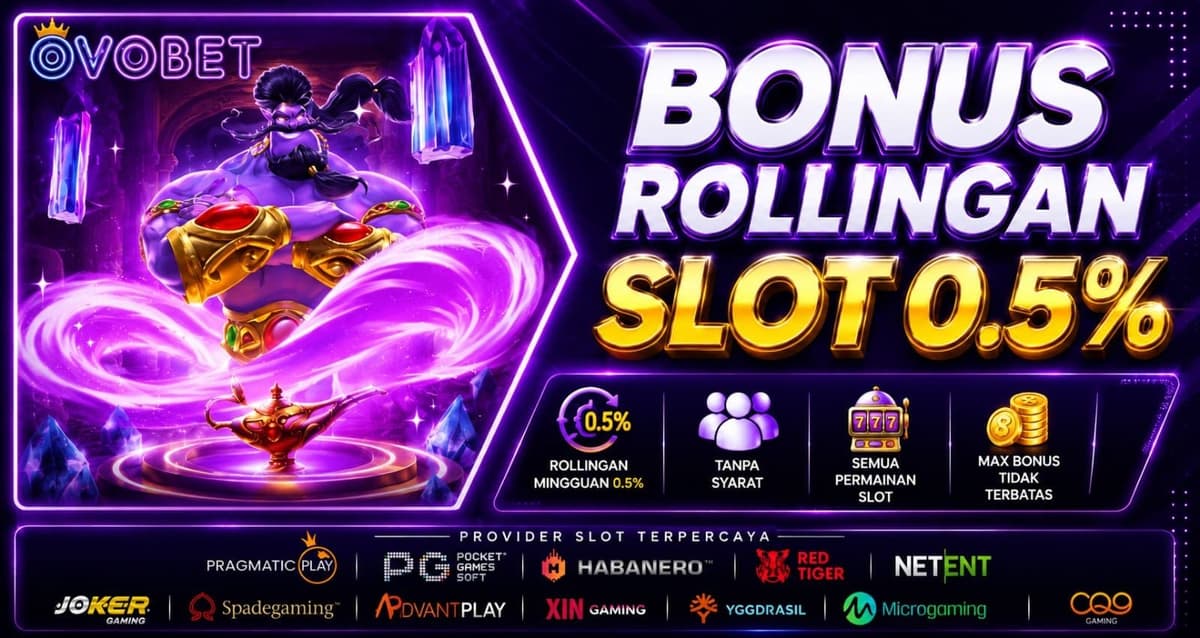 Promo Bonus Commision Slot UP 0.5%