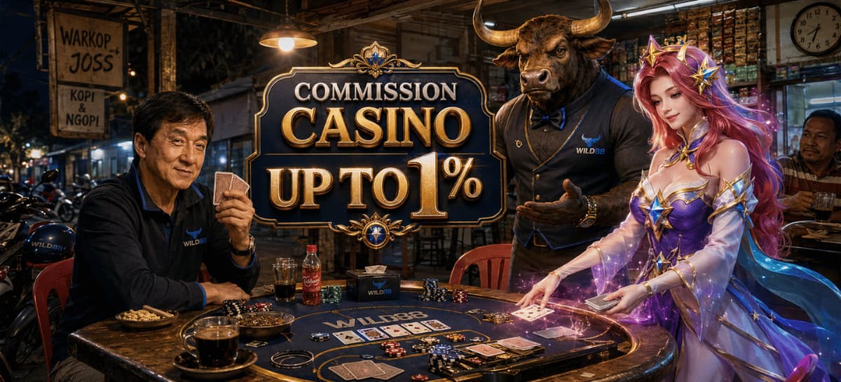 Promo BONUS COMMISSION LIVE CASINO UP TO 1%
