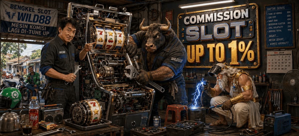 Promo BONUS COMMISSION SLOT UP TO 1%