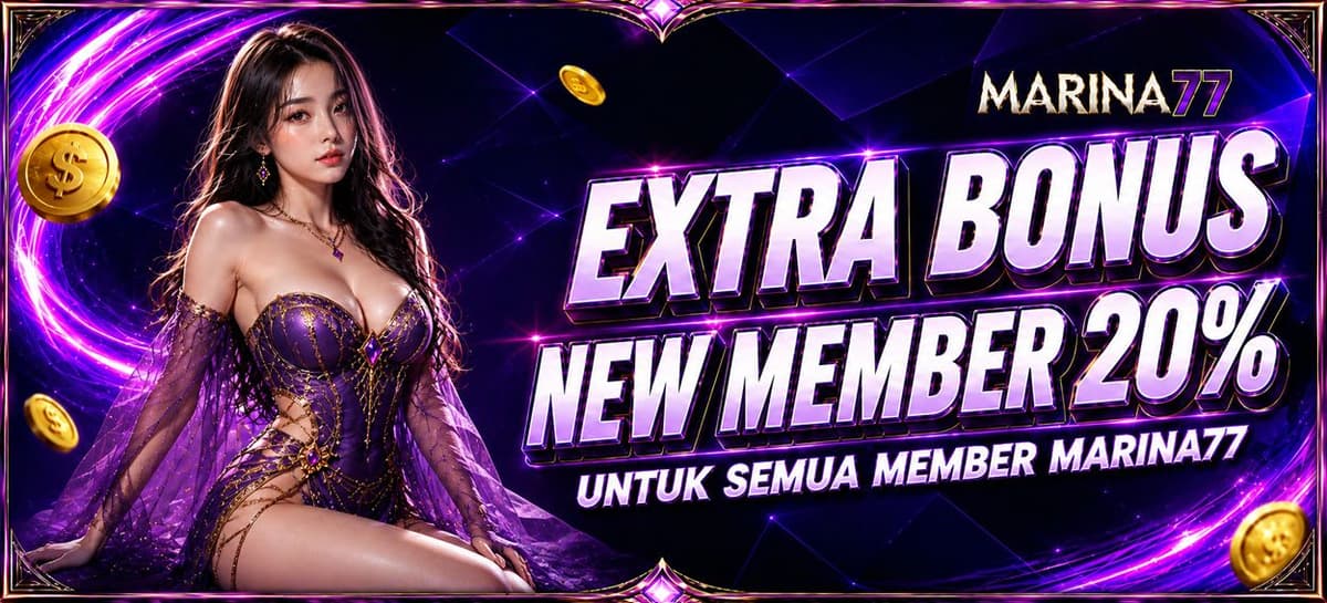 Promo BONUS NEW MEMBER 20%