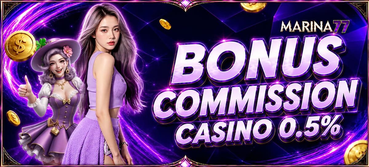 Promo KOMISI CASINO 0.5%