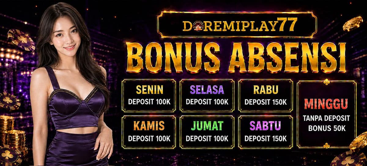 Promo BONUS ABSENSI