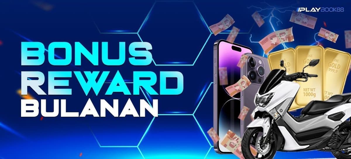 Promo REWARD BULANAN BY TURNOVER - PLAYBOOK88