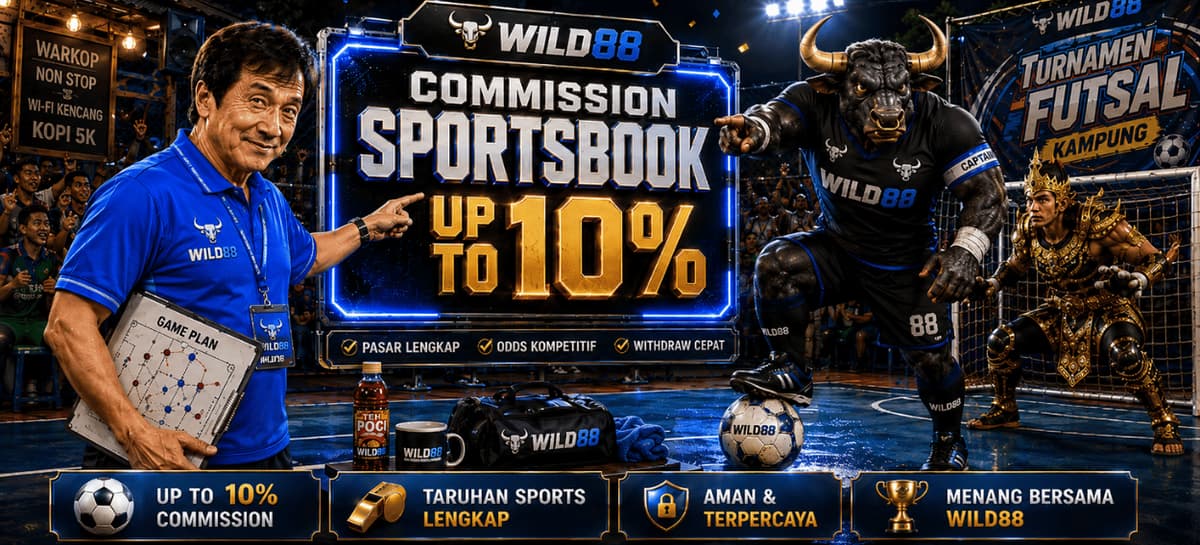Promo BONUS COMMISSION SPORTSBOOK UP TO 10%