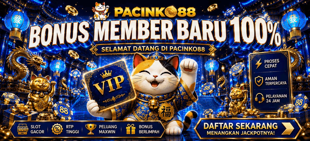 Promo BONUS NEW MEMBER 100%