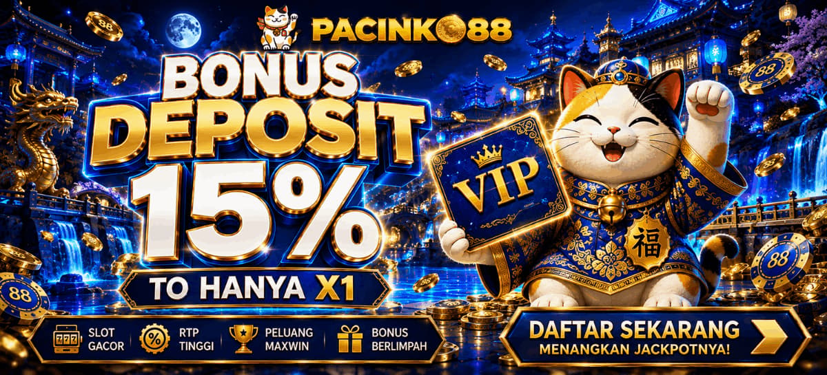 BONUS DEPOSIT 15% Banner
