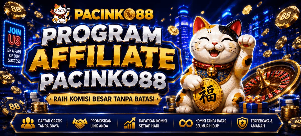 PROGRAM AFFILIATE PACINKO88 Banner