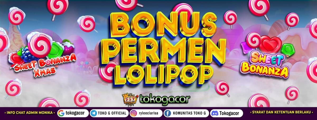 BONUS PERMEN LOLIPOP Banner